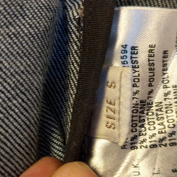 DIESEL + EDUN Faux Leather Denim Jacket - Picture 8 of 9